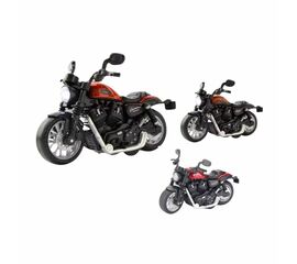 Металлический мотоцикл со звуком и светом, в ассортименте