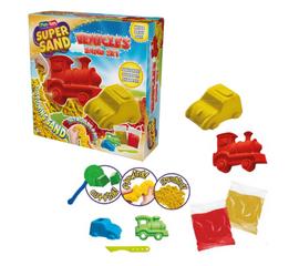 Кинетический набор «Транспорт из песка» от бренда Play-Toys