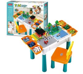 Столик игровой с конструктором 9 в 1 от бренда Sluban