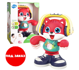 Интерактивная игрушка «Танцующий кот» с музыкой и светом от бренда Hola Toys
