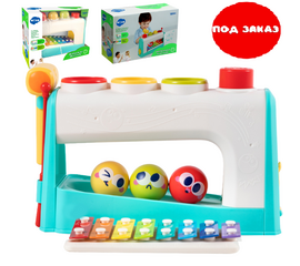 Музыкальная игрушка «Ксилофон с шариками» от бренда Hola Toys