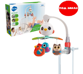 Мобиль для детской кроватки «Карусель с птичками» от бренда Hola Toys