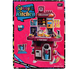 Детская игровая кухня со световыми и звуковыми эффектами