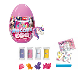 Набор для лепки в яйце «Единорог» от бренда Play-Toys