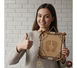 Памятная картина на натуральной коже – оригинальный подарок