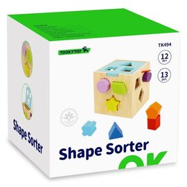 Деревянный сортер «Фигурки» от бренда Tooky Toy