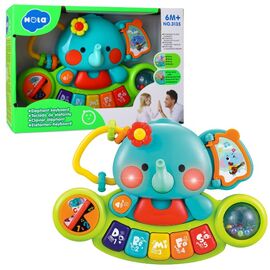 Пианино «Слоник» с музыкой и светом от бренда Hola Toys