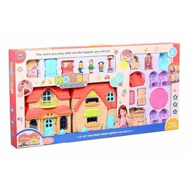 Кукольный домик с аксессуарами "Добро пожаловать в мой дом"