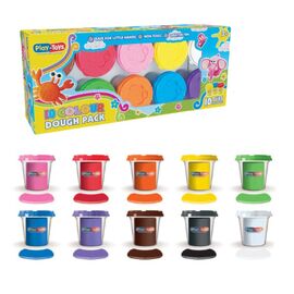 Игровой набор для лепки  от бренда Play-Toys, 10 цветов
