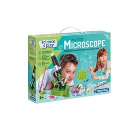 Набор для экспериментов "Мой первый микроскоп" от бренда Clementoni