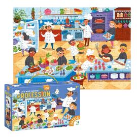 Пазл от бренда Dodo "Повар" серия Профессии, 150 элементов