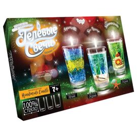 Набор для творчества от бренда Danko Toys "Гелевые свечи - акварель, морской бриз, летнее время"