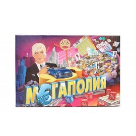 Настольная игра от бренда Danko Toys "Мегаполия-новая экономическая игра"