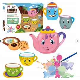 Набор для рисования "Чайный сервиз с аксессуарами"