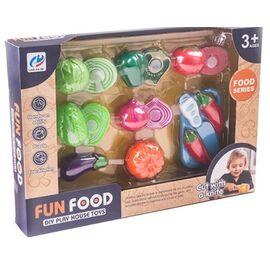 Набор овощей на липучках "Веселая еда" от бренда ChiToys