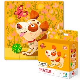 Пазл от бренда Dodo "Пёсик", 16 элементов