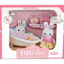 Игровой набор с флоксовым зайцем "Ванная комната "
