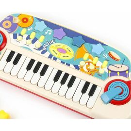 Детский синтезатор с микрофоном