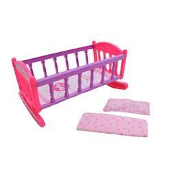 Кроватка для куклы, с подушкой и одеялком