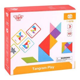 Деревянная игрушка "Танграм" от бренда Tooky Toy