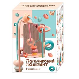 Пальчиковый лабиринт "Учимся вместе" от бренда WToys