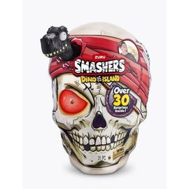 Череп-сюрприз Smashers "Остров динозавров" от бренда Zuru, 30 сюрпризов