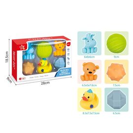 Набор игрушек для купания "Мячики и фигурки" от бренда Huanger