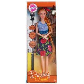 Кукла с длинной косой и розовым бантом из серии Dazzling Moment