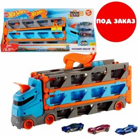 Hot Wheels Грузовик-транспортер «Супергонки»