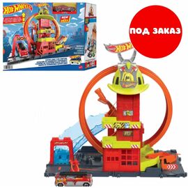 Игровой набор Hot Wheels  «Городская пожарная станция. Супер петля»