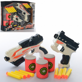 Игровой набор с оружием и мишенью от бренда Enwei