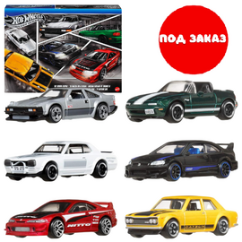 Набор коллекционных машинок 1:64  Hot Wheels «Улицы Японии»