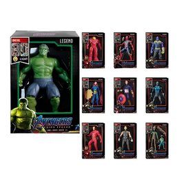 Коллекционная фигурка супергероя Marvel с подсветкой, по выбору