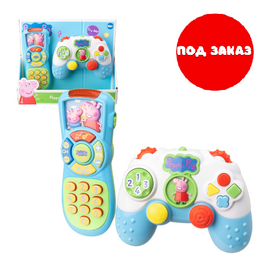 Музыкальный игровой набор с пультом и джойстиком «Свинка Пеппа»