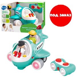 Радиоуправляемый самолет со звуковыми и световыми эффектами от бренда Hola Toys