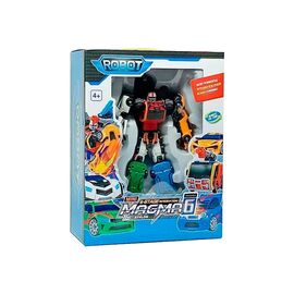 Робот-трансформер Магма 6 (состоит из 6 машинок)