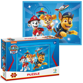 Пазл «Гонщик, Скай и Маршалл», серия Щенячий патруль от бренда Dodo, 30 элементов
