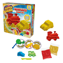 Кинетический набор «Транспорт из песка» от бренда Play-Toys