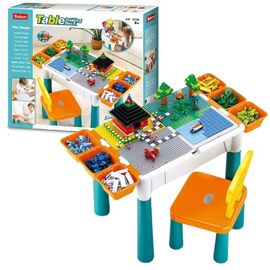Столик игровой с конструктором 9 в 1 от бренда Sluban