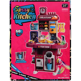 Детская игровая кухня со световыми и звуковыми эффектами