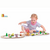 Деревянная железная дорога с поездом и аксессуарами от бренда Viga Toys, 39 элементов