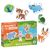 Магнитная игра от бренда Dodo "Дикие животные", серия Magnetic set, 15 элементов
