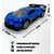 1:32 Металлическая машинка Bugatti Chiron, синяя