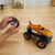 Hot Wheels 1:24 Monster Trucks на радиоуправлении «Неудержимая Тигровая акула»