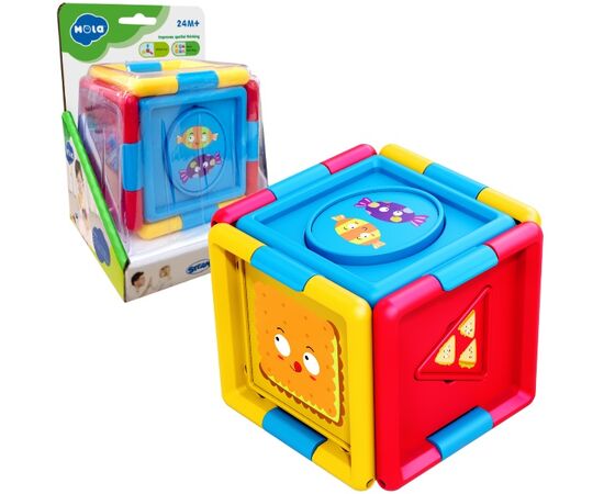 Развивающая игрушка сортер «Логический куб» от бренда Hola Toys