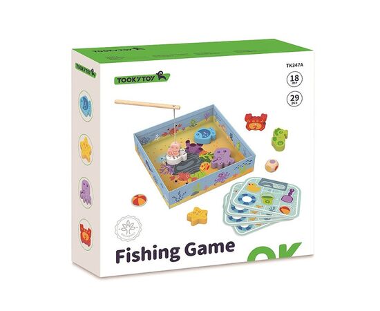 Деревянная магнитная игра «Рыбалка» от бренда Tooky Toy