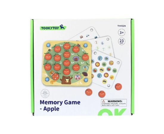 Деревянная настольная игра «Мемори яблоко» от бренда Tooky Toy
