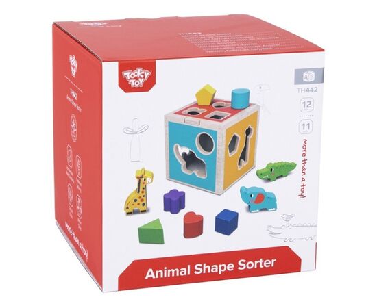 Деревянная игра-сортер «Животные» от бренда Tooky Toy