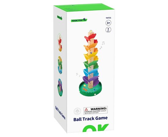 Деревянная вращающаяся башня от бренда Tooky Toy