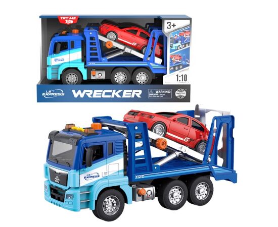 1:10 Инерционная машина "Спецтехника" от бренда Wenyi, со светом и звуком